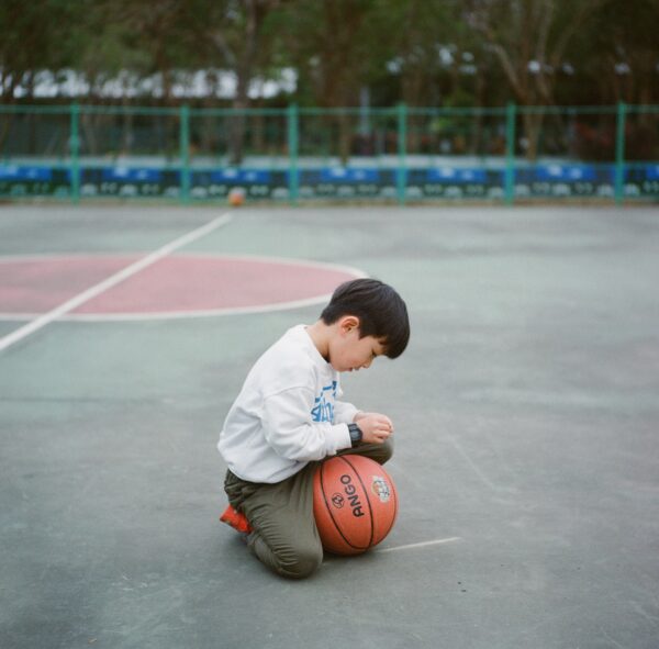 Child, Basketball, Court｜0246-03340006