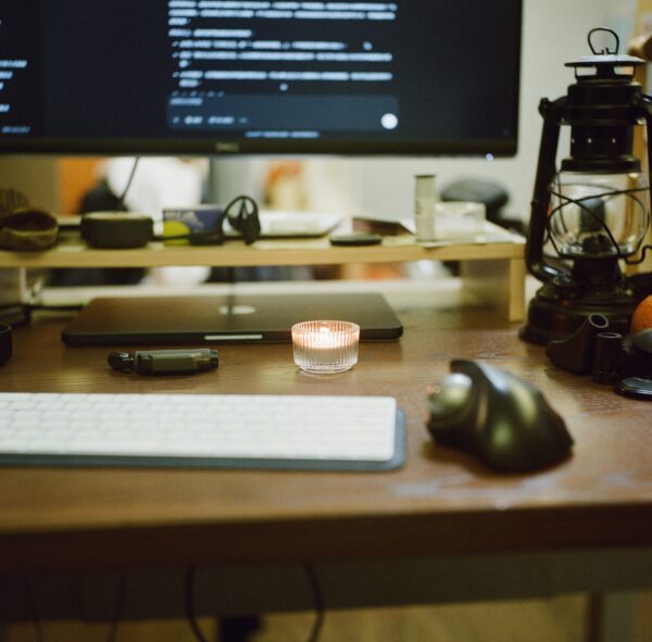 Desk, Candle, Workspace｜0246-03340007