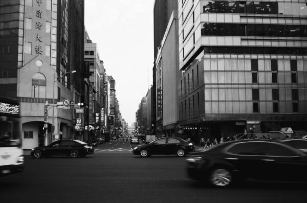 Street, Cars, Monochrome｜0249-13500025